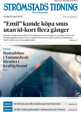Cover of Stromstads Tidning