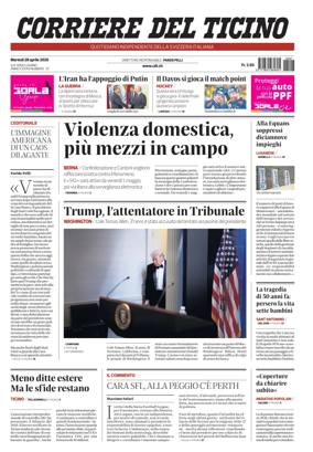 Cover of Corriere del Ticino