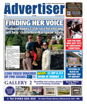 Cover of Ayr Advertiser