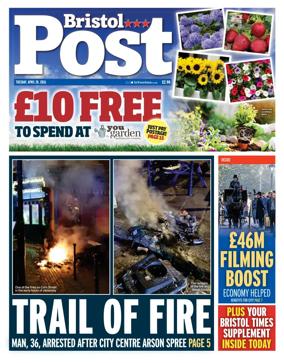 Cover of Bristol Post