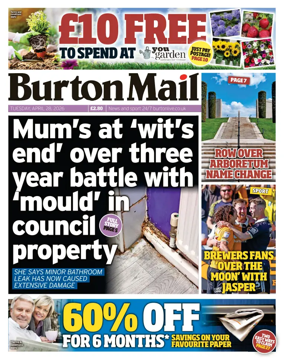 Cover of Burton Mail