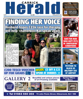 Cover of Carrick Herald