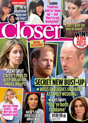 Cover of Closer (UK)