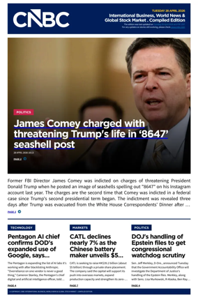 Cover of CNBC