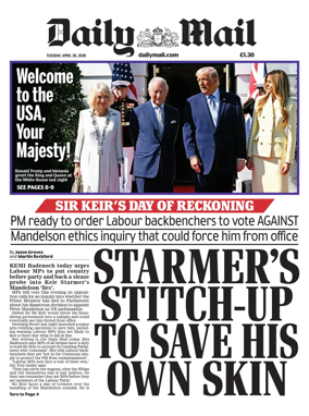 Cover of Daily Mail Print Optimized