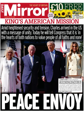 Cover of Daily Mirror