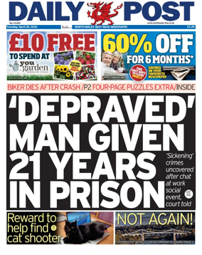 Cover of Daily Post (North Wales)