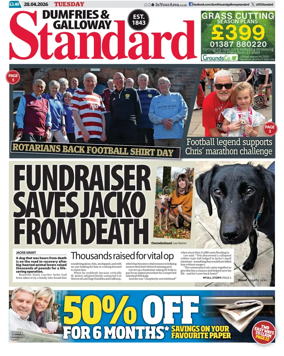 Cover of Dumfries & Galloway Standard