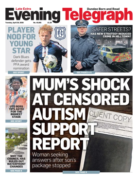 Cover of Evening Telegraph (First Edition)