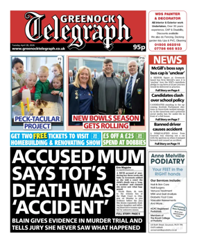 Cover of Greenock Telegraph