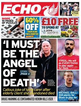 Cover of Liverpool Echo