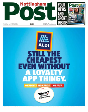Cover of Nottingham Post