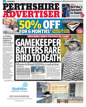 Cover of Perthshire Advertiser