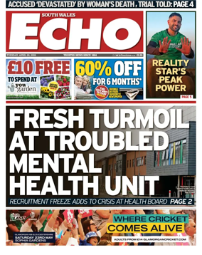 Cover of South Wales Echo