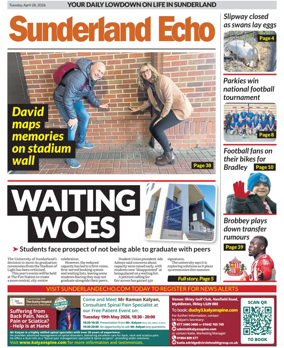 Cover of Sunderland Echo