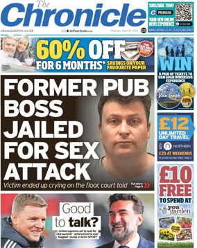 Cover of The Chronicle (UK)