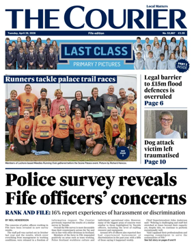 Cover of The Courier & Advertiser (Fife Edition)