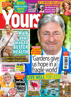 Cover of YOURS (UK)