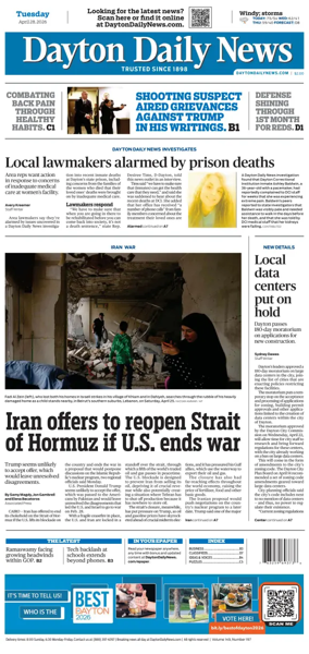 Cover of Dayton Daily News