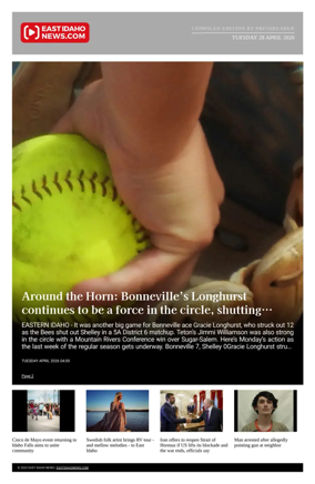 Cover of East Idaho News