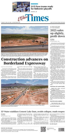 Cover of El Paso Times