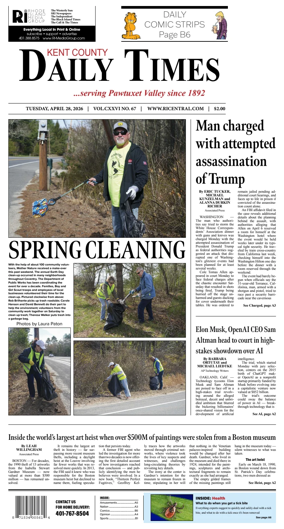 Cover of Kent County Daily Times