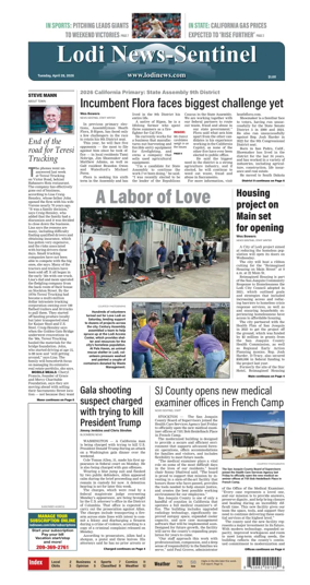 Cover of Lodi News-Sentinel