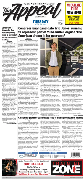 Cover of Marysville Appeal-Democrat