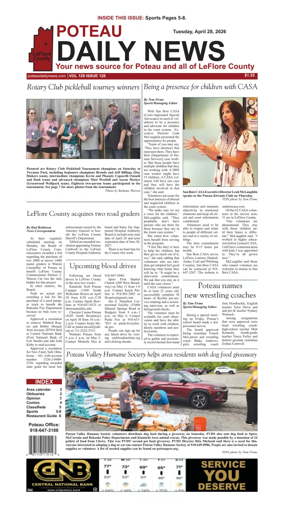 Cover of Poteau Daily News