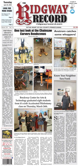 Cover of Ridgway Record