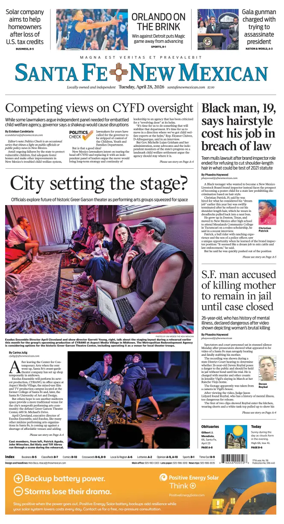 Cover of Santa Fe New Mexican