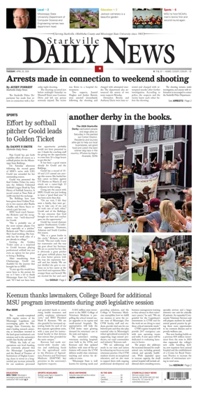 Cover of Starkville Daily News
