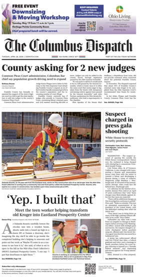 Cover of The Columbus Dispatch