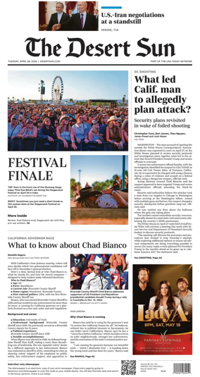 Cover of The Desert Sun