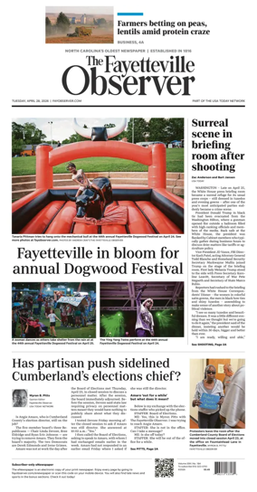 Cover of The Fayetteville Observer