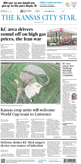 Cover of The Kansas City Star