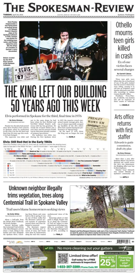 Cover of The Spokesman-Review (Spokane)