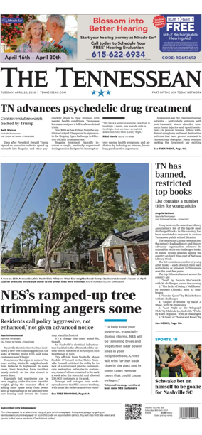 Cover of The Tennessean