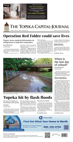 Cover of The Topeka Capital-Journal