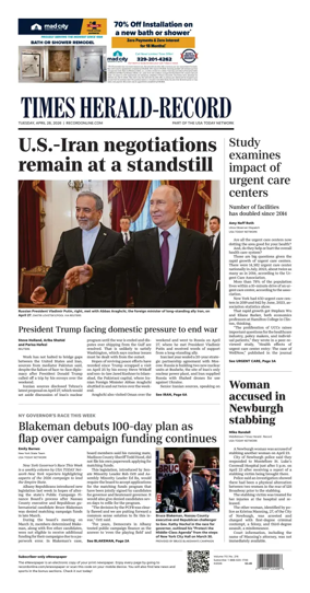 Cover of Times Herald-Record