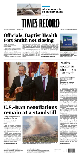 Cover of Times Record (Ft. Smith Southwest)