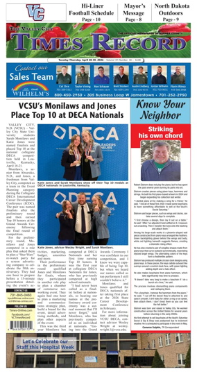 Cover of Valley City Times-Record