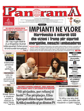 Cover of Panorama (Albania)