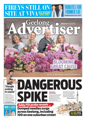 Cover of Geelong Advertiser
