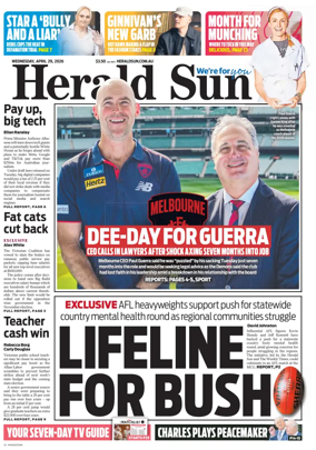 Cover of Herald Sun