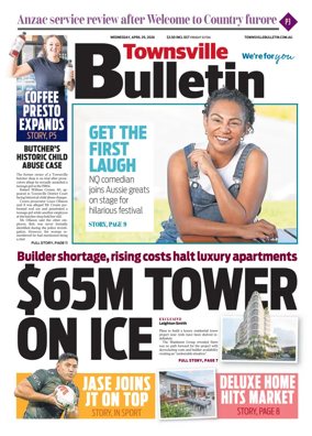Cover of Townsville Bulletin