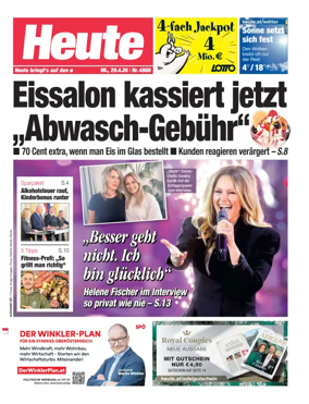 Cover of Heute - Oberosterreich Ausgabe