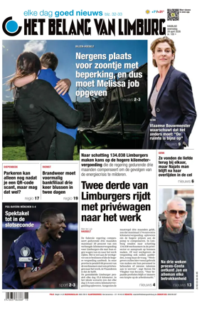 Cover of Het Belang van Limburg