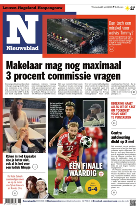 Cover of Het Nieuwsblad