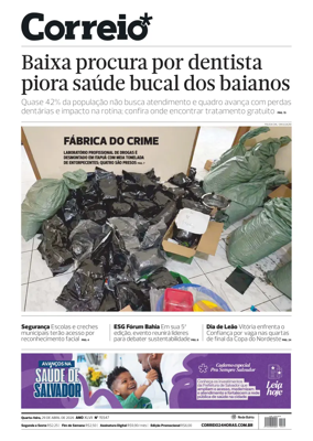 Cover of Correio da Bahia